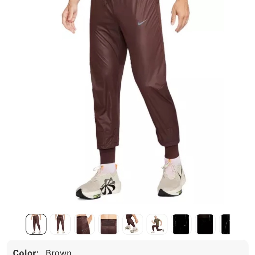 Nike Brown Track Pants. Size S.